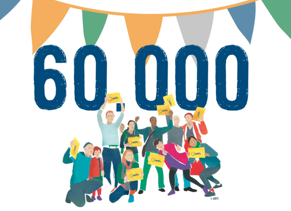 60.000 Mitglieder
