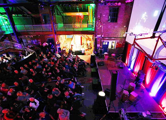 Blick ins Internationale Festival des Fahrradfilms
