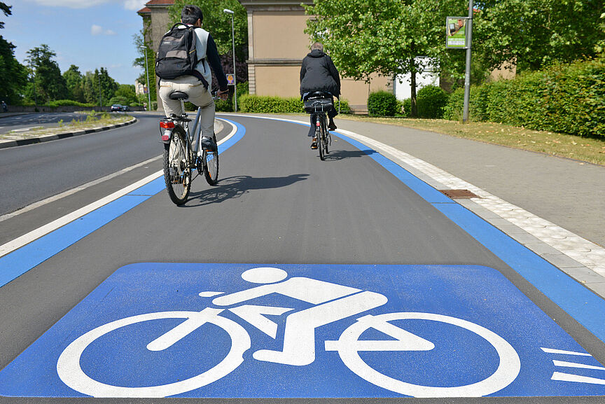 eRadschnellweg Goettingen, Nikolausberger-Weg Stadt Goettingen eRadschnellweg Goettingen, Nikolausberger-Weg Stadt Goettingen