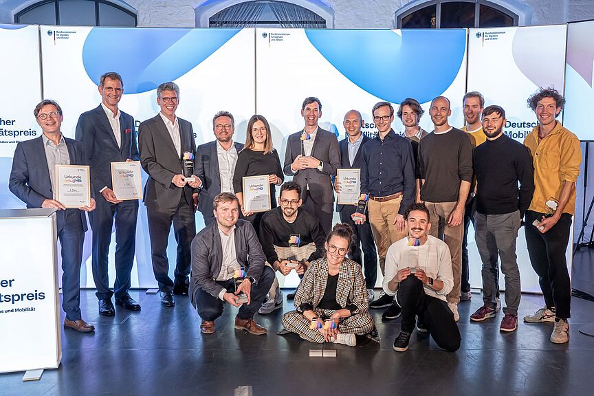 Deutscher Mobilitätspreis 2022 Die Gewinnerinnen und Gewinner des Deutscher Mobilitätspreises 2022.